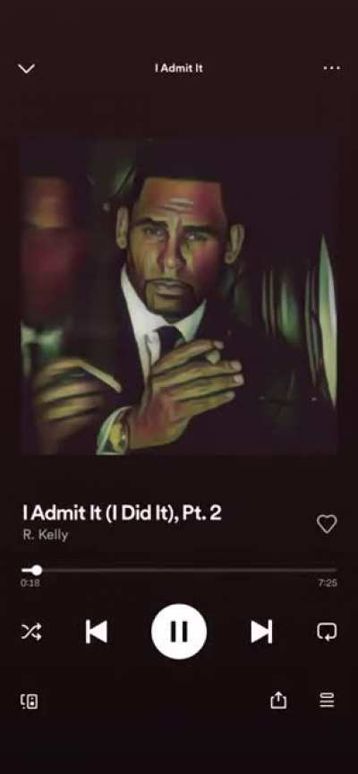 R. Kelly released an album, I got a clip of this certain part. Thoughts?