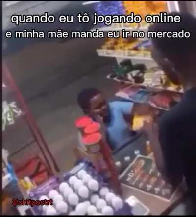 Me deixe jogar labareta sem fins lucrativos m&atilde;e😡😡