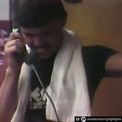 Mike tyson as an amateur