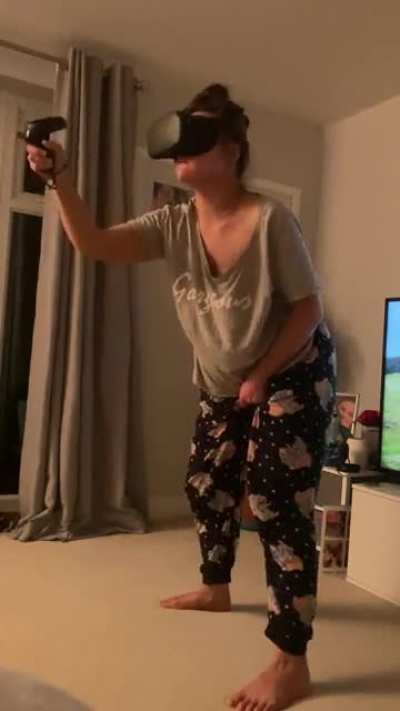 Introduced her to VR