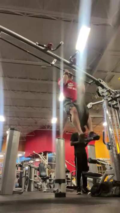 +135lbs chin up (Form check)