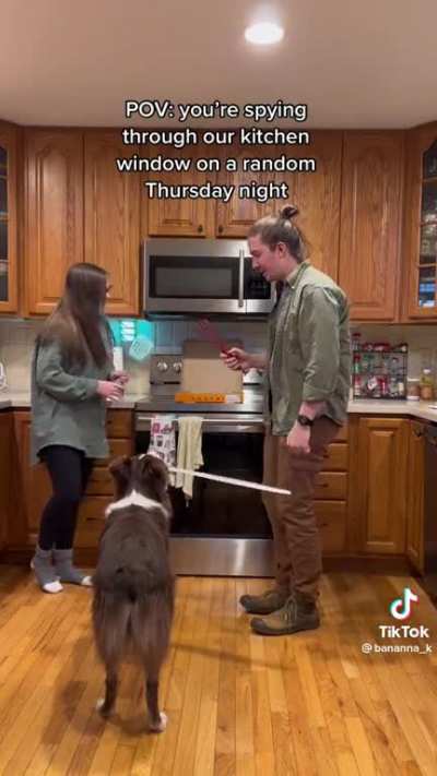 A normal Thursday evening