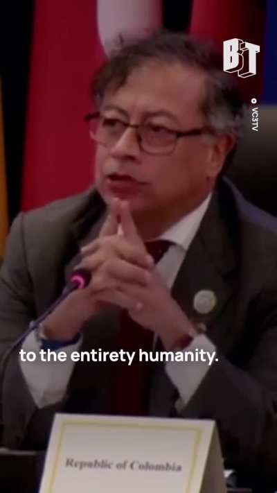 &ldquo;They support dropping bombs on people because they want to teach a lesson to all of humanity.&rdquo; President of Colombia Gustavo Petro warned that the US and the EU&rsquo;s support of genocide in Gaza represents a danger to any country in the Global South that dar