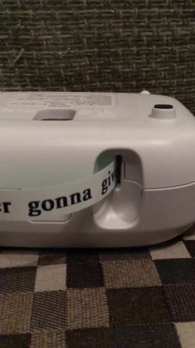Blursed label