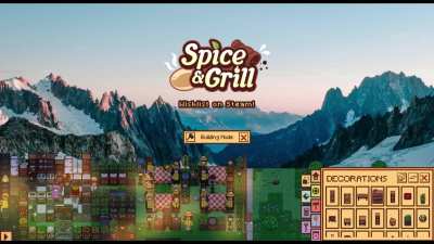 Cozy Garden build in Spice &amp;amp; Grill!