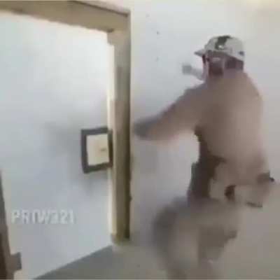 Strange way of playing with the dog