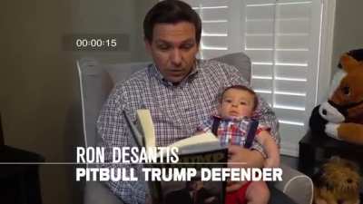 No this is not a skit, this is an actual Ron DeSantis ad