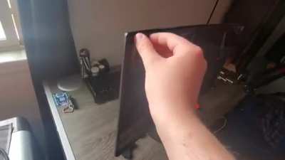 Rip that monitor though