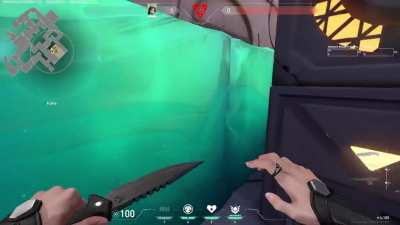 Possible Sage cheese on Ascent to protect the spike with her wall