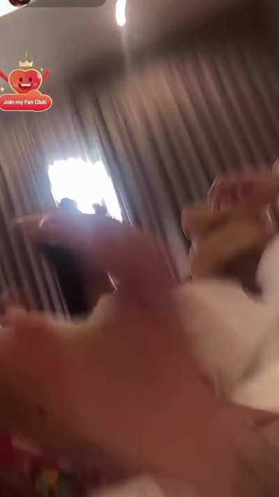 very ticklish asian girl live