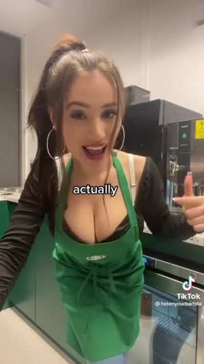 Gorgeous Naughty Barista 🥵💦