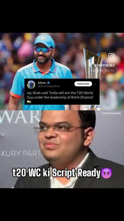 T: Script for the t20wc is ready