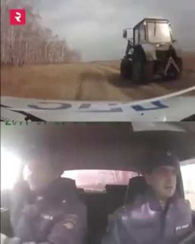 Low-speed chase.