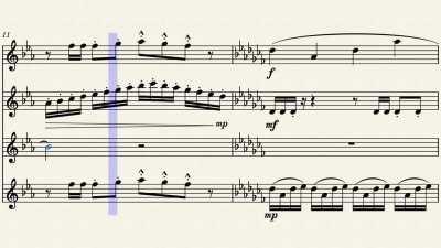 Gift Shop Menu Flute Quartet Score