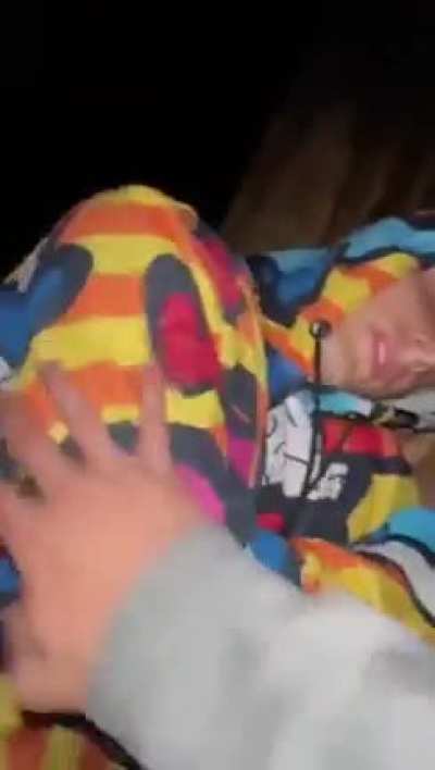"Dude, wake up they're looking for you"