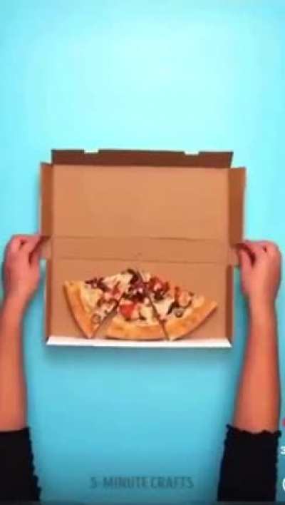Pizza Box, Life Hacked