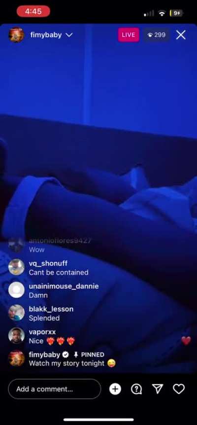 Live today. Let&rsquo;s revive this shit send the other ones y&rsquo;all caught 