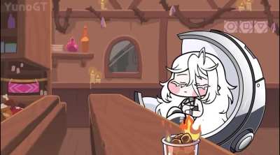 "Give me a drink, Gyoju-nim" Sleepy Id's opinion on coffee