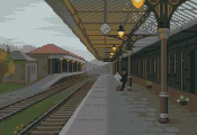 Waiting for the Train &ndash; 12 colors