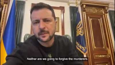 "This is a video of Russia as it is," Zelensky also reacted to the video of the execution of a Ukrainian prisoner "We are not going to forget anything and forgive the killers. Legal responsibility will be for everything."