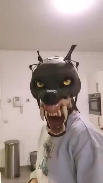 Willow Creative articulated wolf mask