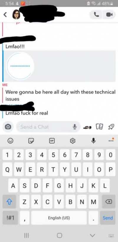Potential EVP on snapchat? What do you think?