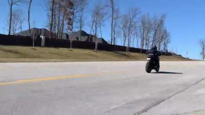 Straight piped fz09