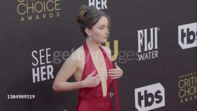 The red dress