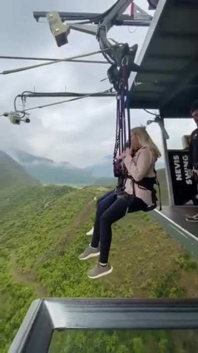 Nevis Swing in New Zealand