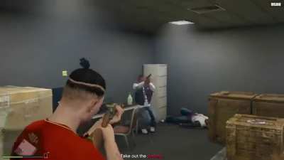 Different ways to kill the Stash House’s last person standing. Way no. 34 - Execution.