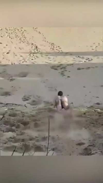What an entrance 😂🏄&zwj;♂️