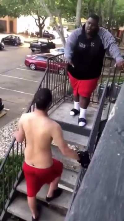 Sounds like he was trying to fight....