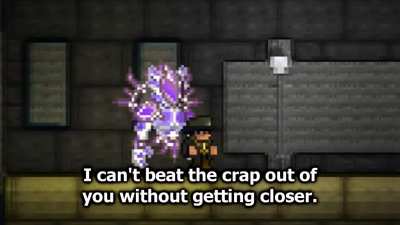 What if we took Jotaro and Dio's big showdown, and made it into a Terraria meme?