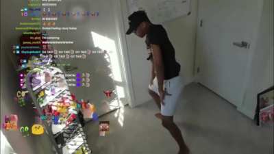 HE HIT THAT