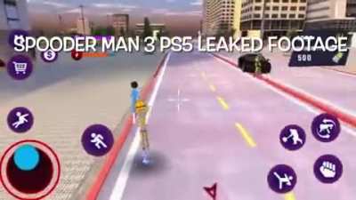 I HAVE LEAKED SPIDER MAN GAME FOOTAGE😎😎😎