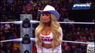 Trish Stratus &amp;amp; Tiffany Stratton face off
