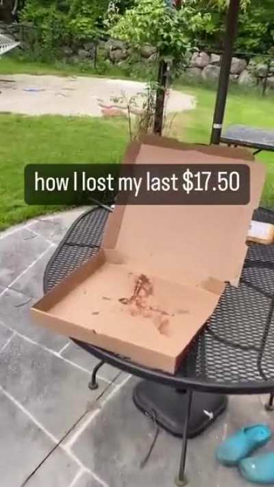 Hey, where's my piz-