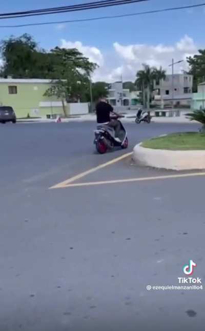 How fast do you think he was going?