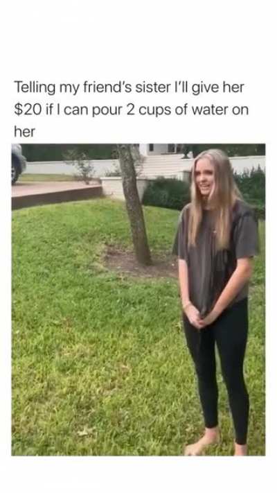 Didn't see that (second cup) coming...