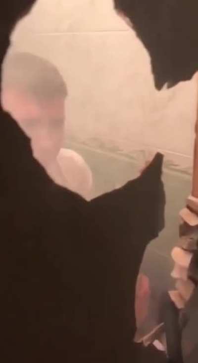 Just chilling in the shitter.