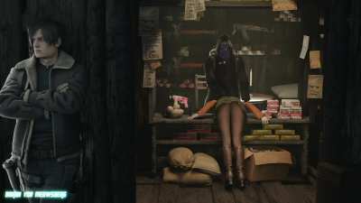 Ashley blowjob (Baron Von Meowsberg) [Resident Evil]