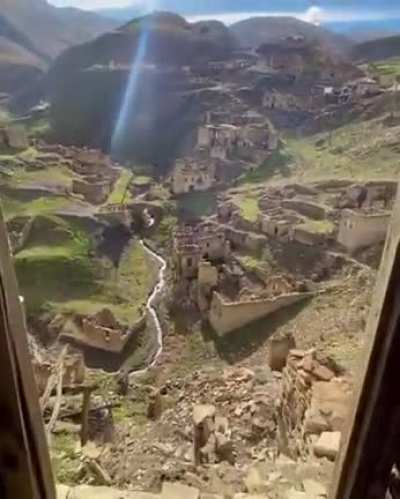 An abandoned village in Russia