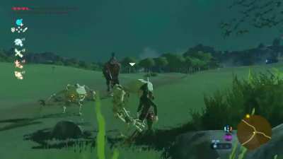 Go fast, eat grass