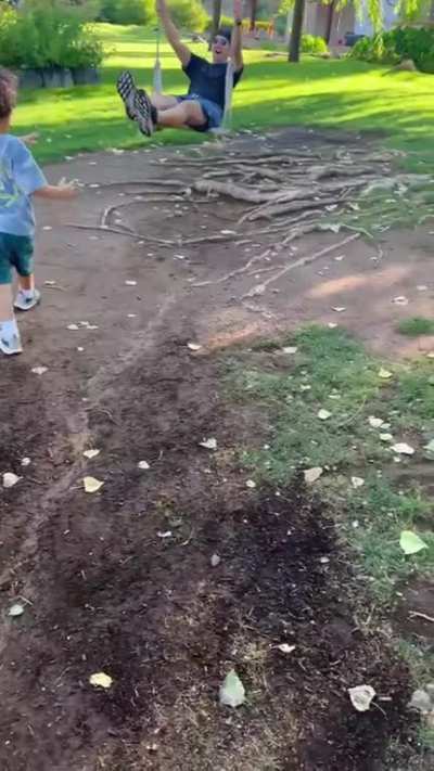 Zero attempt to avoid the kid