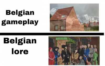 “Belgian history is boring”