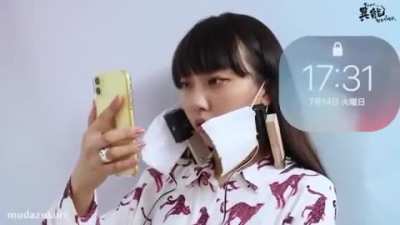 "I made a mask that can unlock Face ID" | Marina Fujiwara
