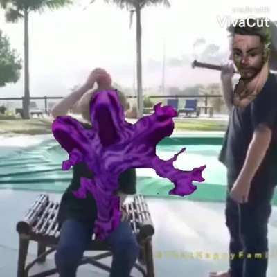 Alan lan&ccedil;ando a braba