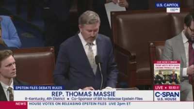 &ldquo;I&rsquo;m sorry if one of your billionaire donors is going to get embarrassed because he went to rape island.&rdquo; -Rep Thomas Massie