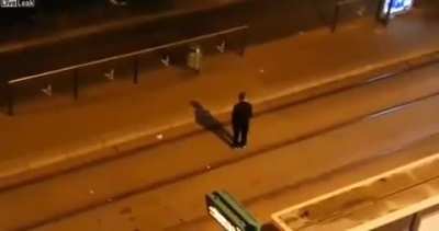 Drunk Man Gets Packed Out For Yelling Loudly In The Middle Of The Night 🌙  