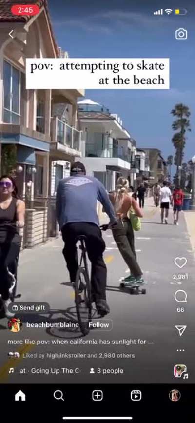 Let&acirc;s just take up the entire boardwalk